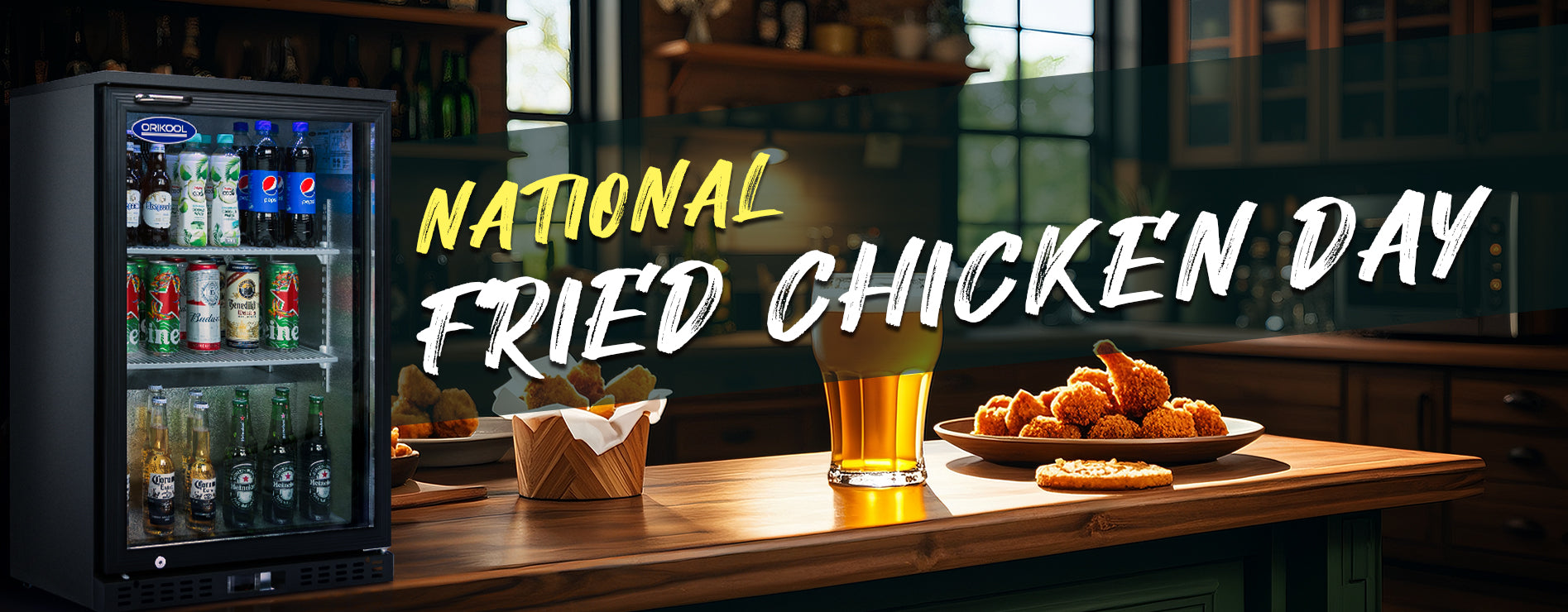 Celebrate National Fried Chicken Day with ORIKOOL: Keep Your Beverages Chilled and Your Chicken Crispy! - Orikool