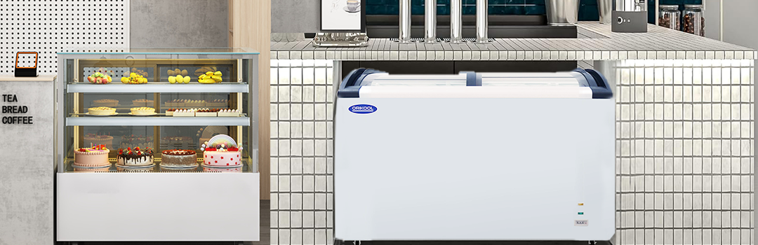 Commercial Glass Top Display Freezers - Orikool