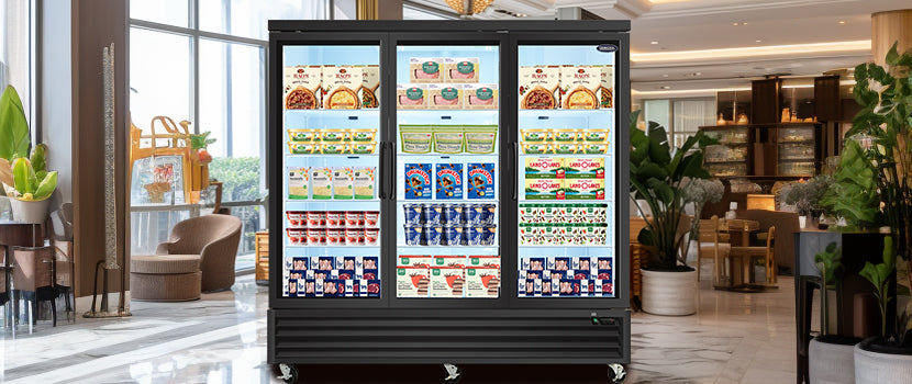 Merchandiser Glass Door Freezers - Orikool