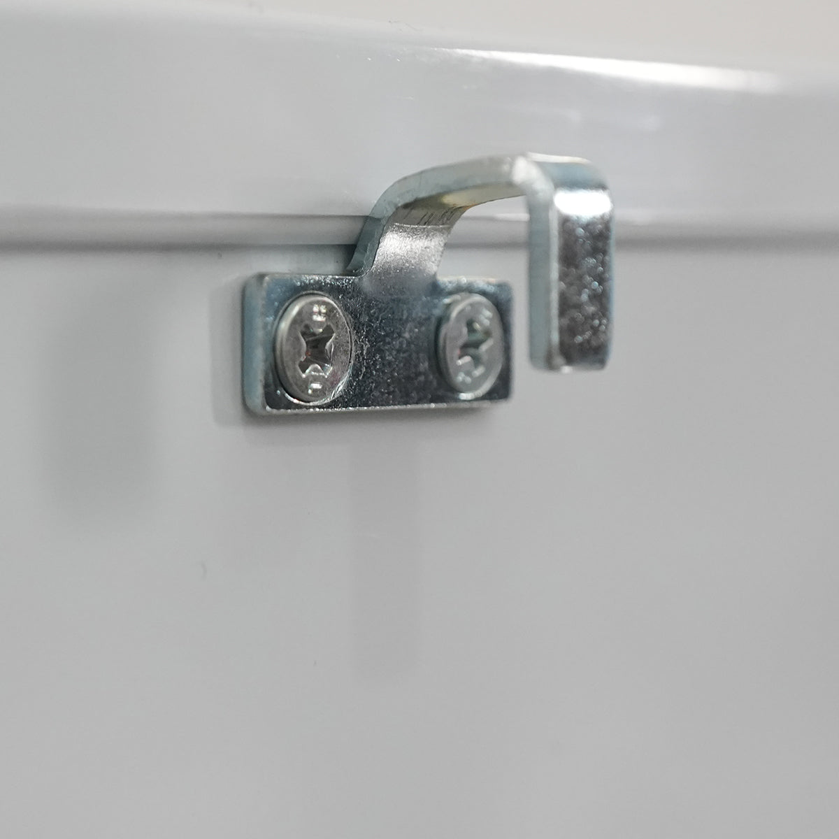 (Usado) Congelador horizontal comercial ORIKOOL de 71''W con tapa sólida, 20.1 pies cúbicos, color blanco