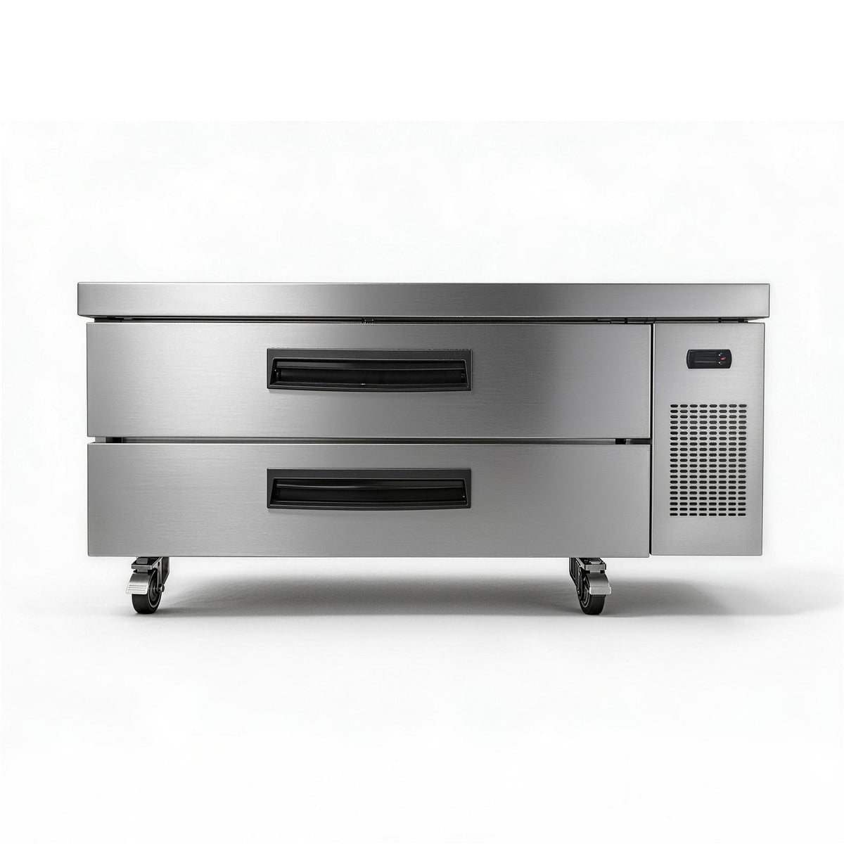 ORIKOOL 52" Commercial Refrigerated Chef Base, 8.48 Cu.Ft, Stainless Steel