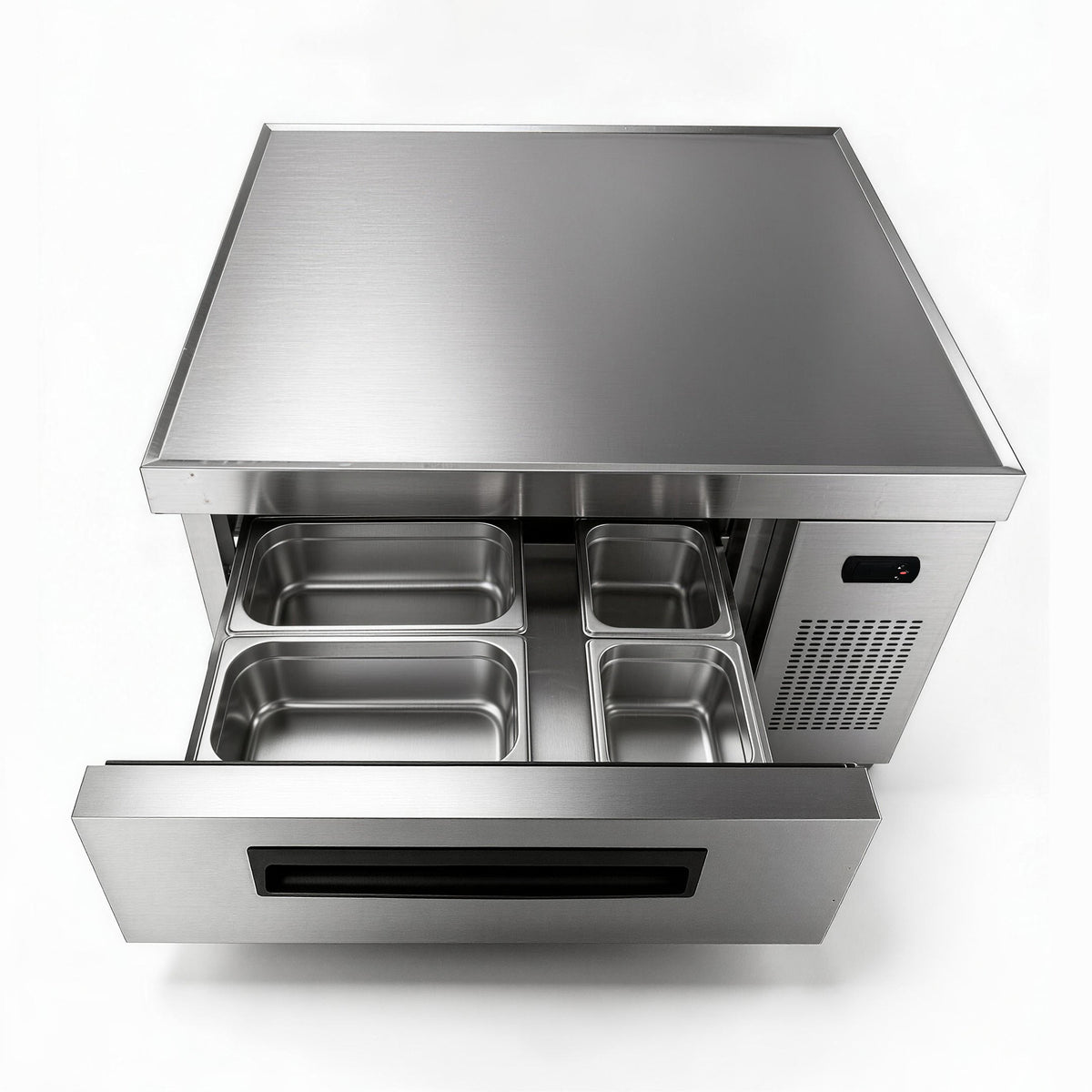 ORIKOOL 36" Commercial Refrigerated Chef Base, 4.94 Cu.Ft, Stainless Steel