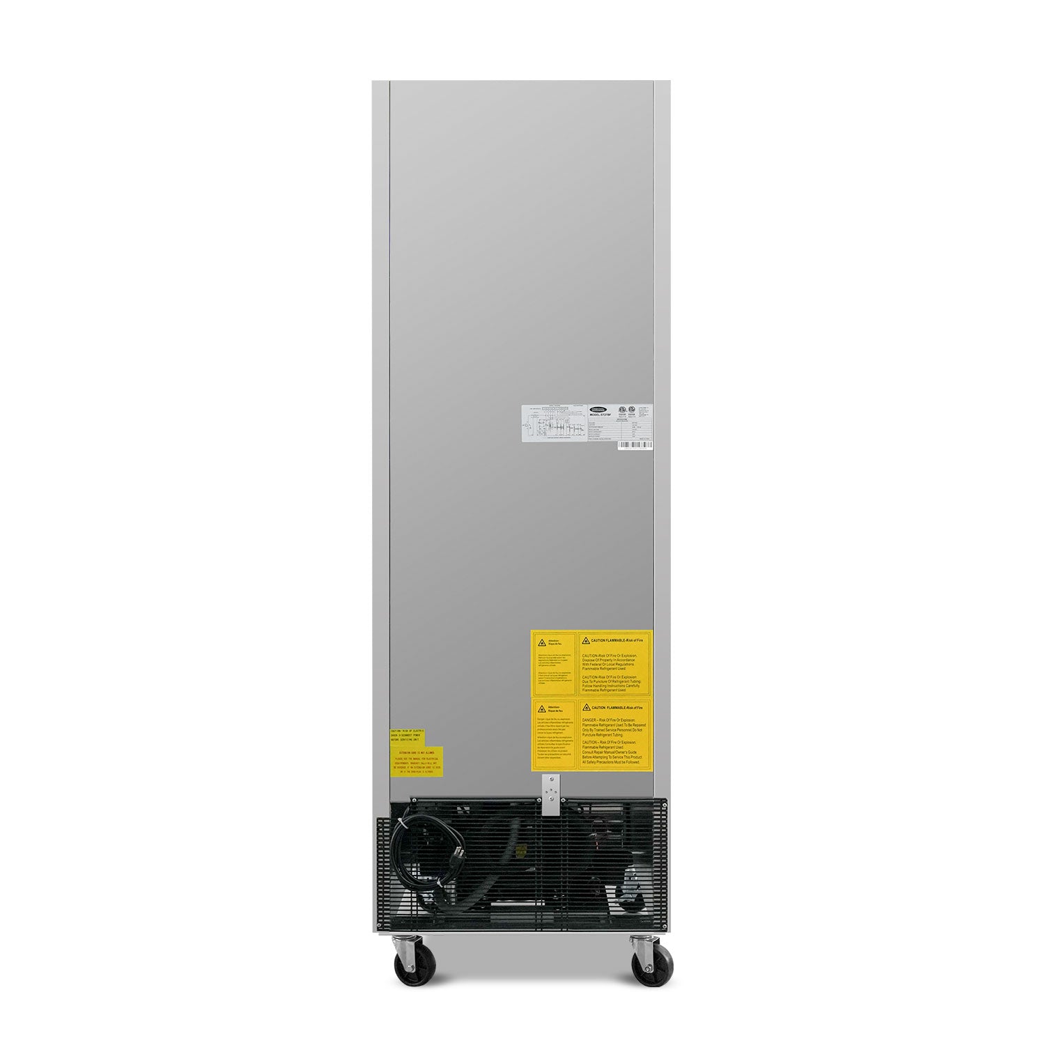 (Used) ORIKOOL 27" Commercial Reach-In Freezer in Stainless Steel, 1 Solid Door, 23 cu.ft.