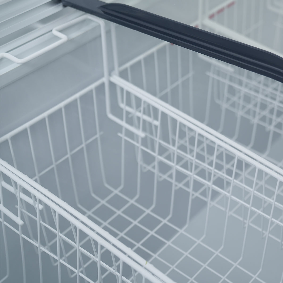 ORIKOOL 71" Commercial Curved Top Display Ice Cream Freezer, Sliding Glass Door, 19.3 cu.ft