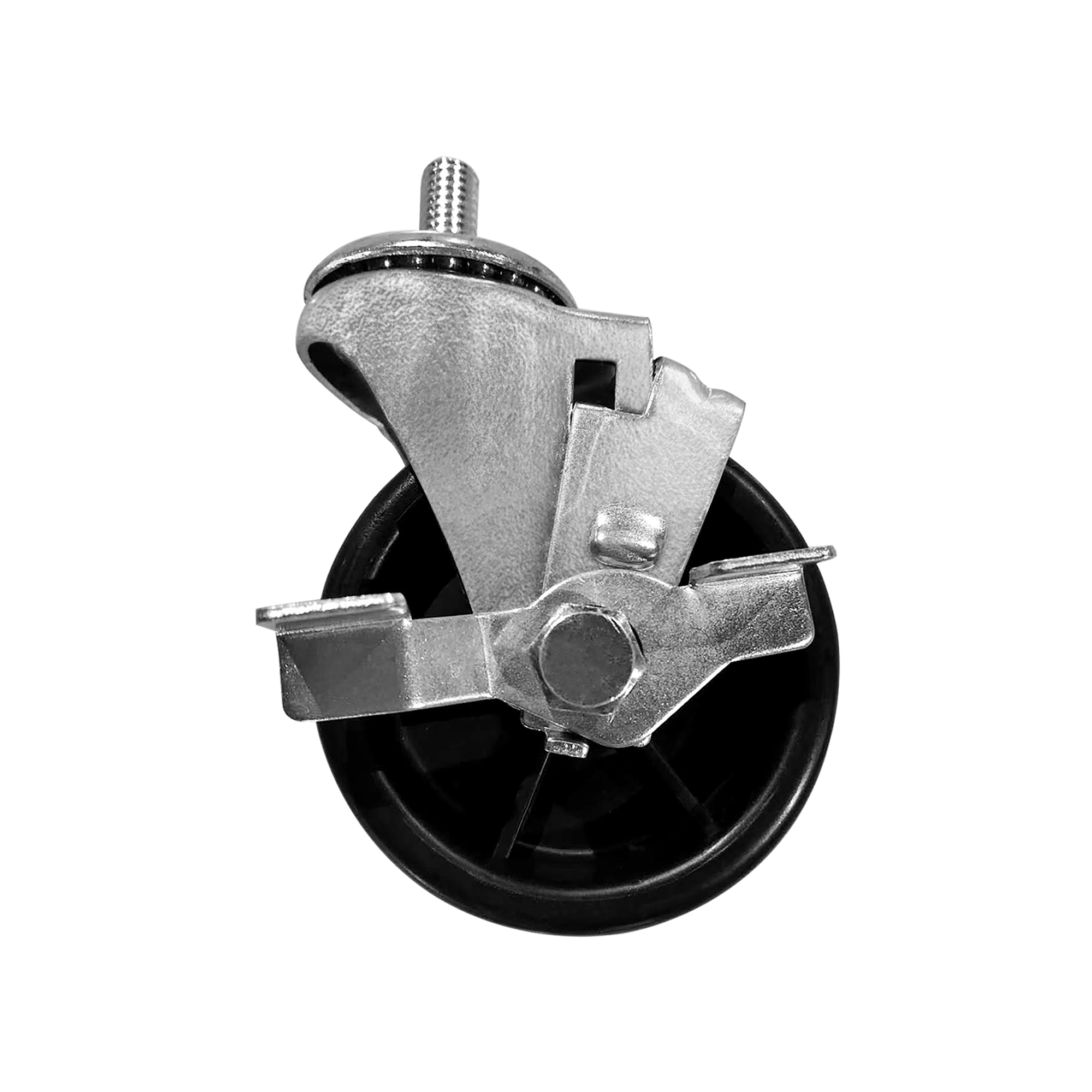 4-Inch Caster Wheel | 1 Rotating Wheel (Featuring Brake)