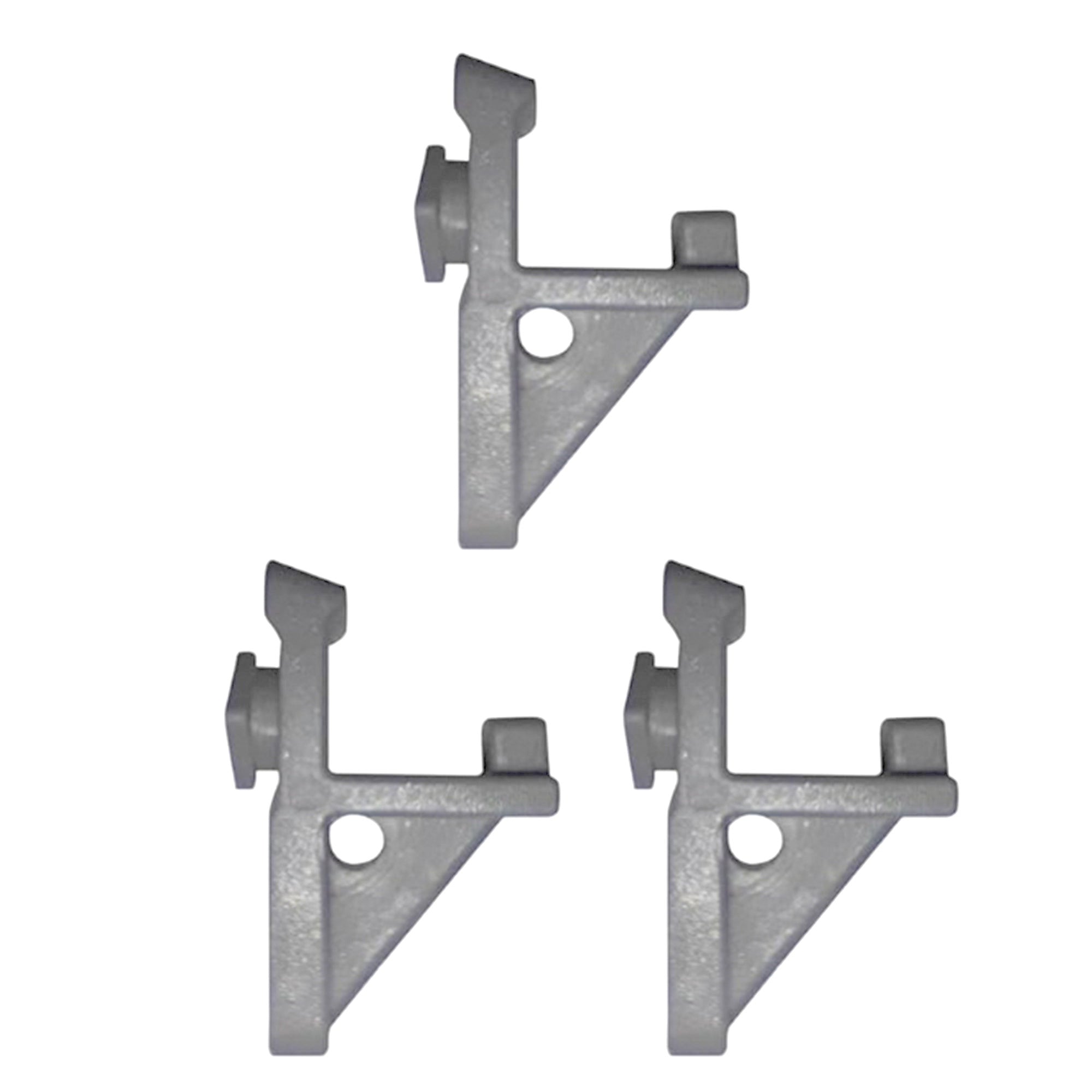 Commercial Refrigerator Shelf Support Clip – Universal Orikool Replacement (15-Pack) White Color