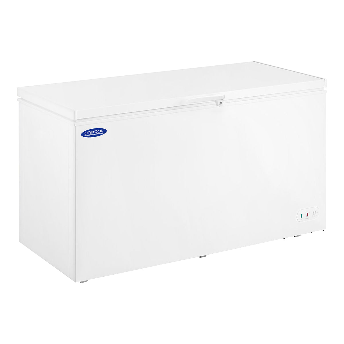ORIKOOL 60''W Commercial Solid Top Chest Freezer 16.4 cu. ft. White BD550