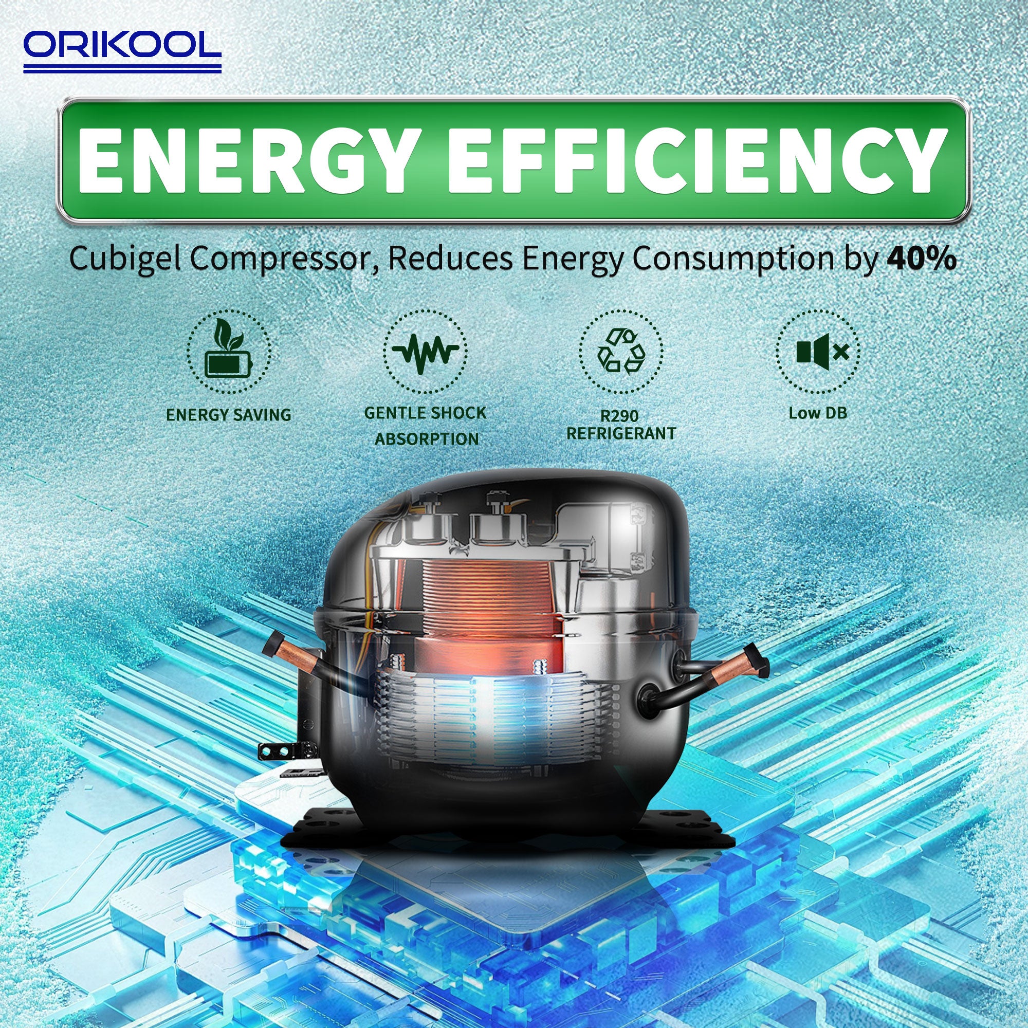 Orikool 81" W Commercial Refrigerator, 72 Cu.ft Reach-In Triple Door Stainless Steel commercial fridge, 12 Shelves, Fan Cooling, Auto Defrost, Digital Thermostat