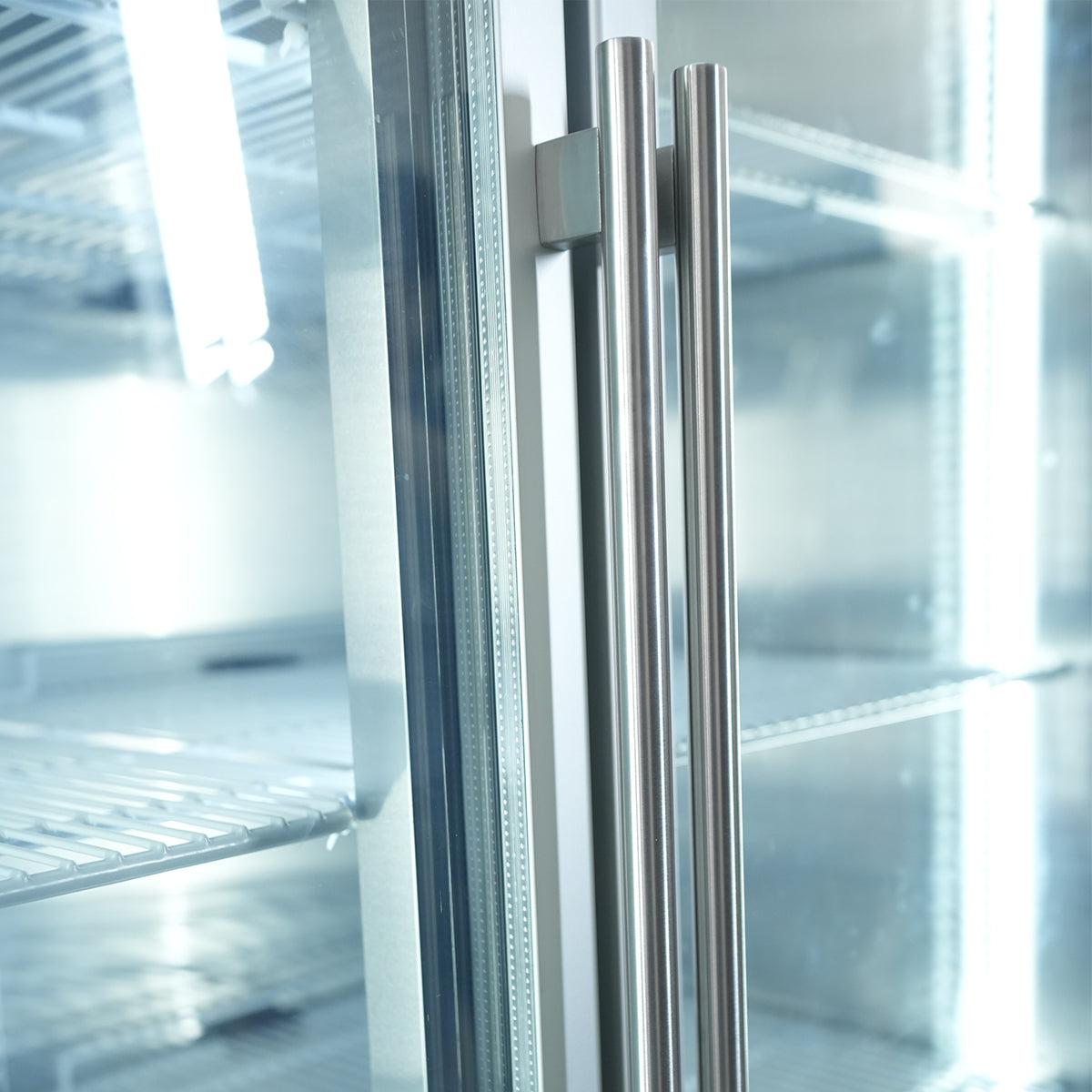 ORIKOOL 54" Stainless Steel Glass Door Reach-In Refrigerator 49 cu.ft. ST54BRG