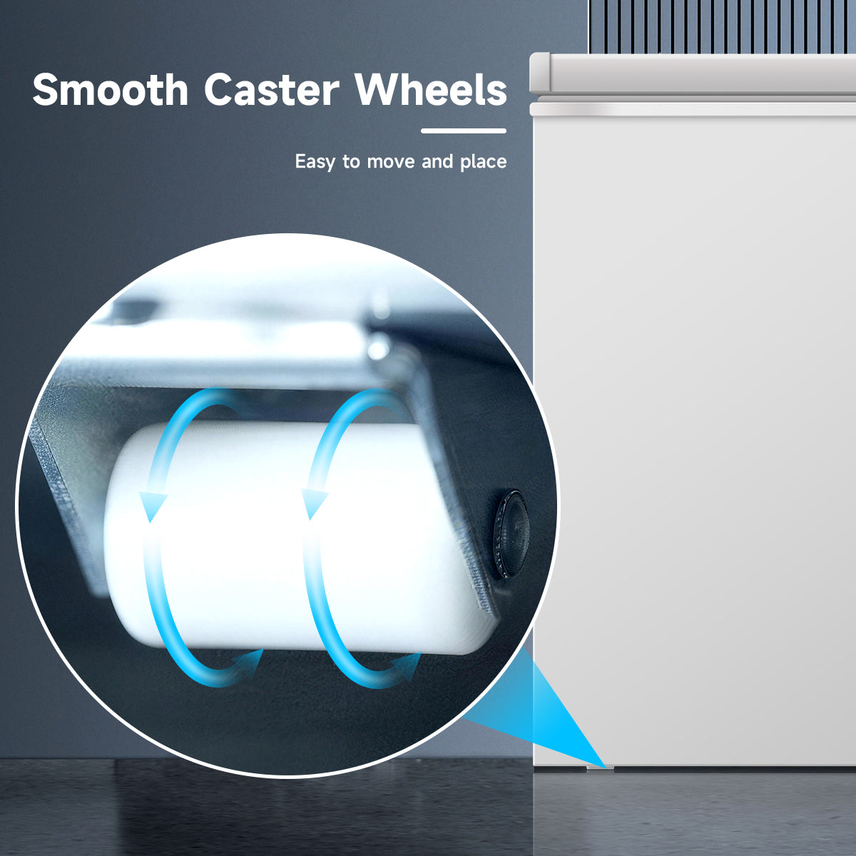 ORIKOOL 7 Cu.Ft Chest Freezer -9.5℉~ 5℉,7 Temperature Control, Removable Baskets, Energy-efficient Deep Chest Freezer