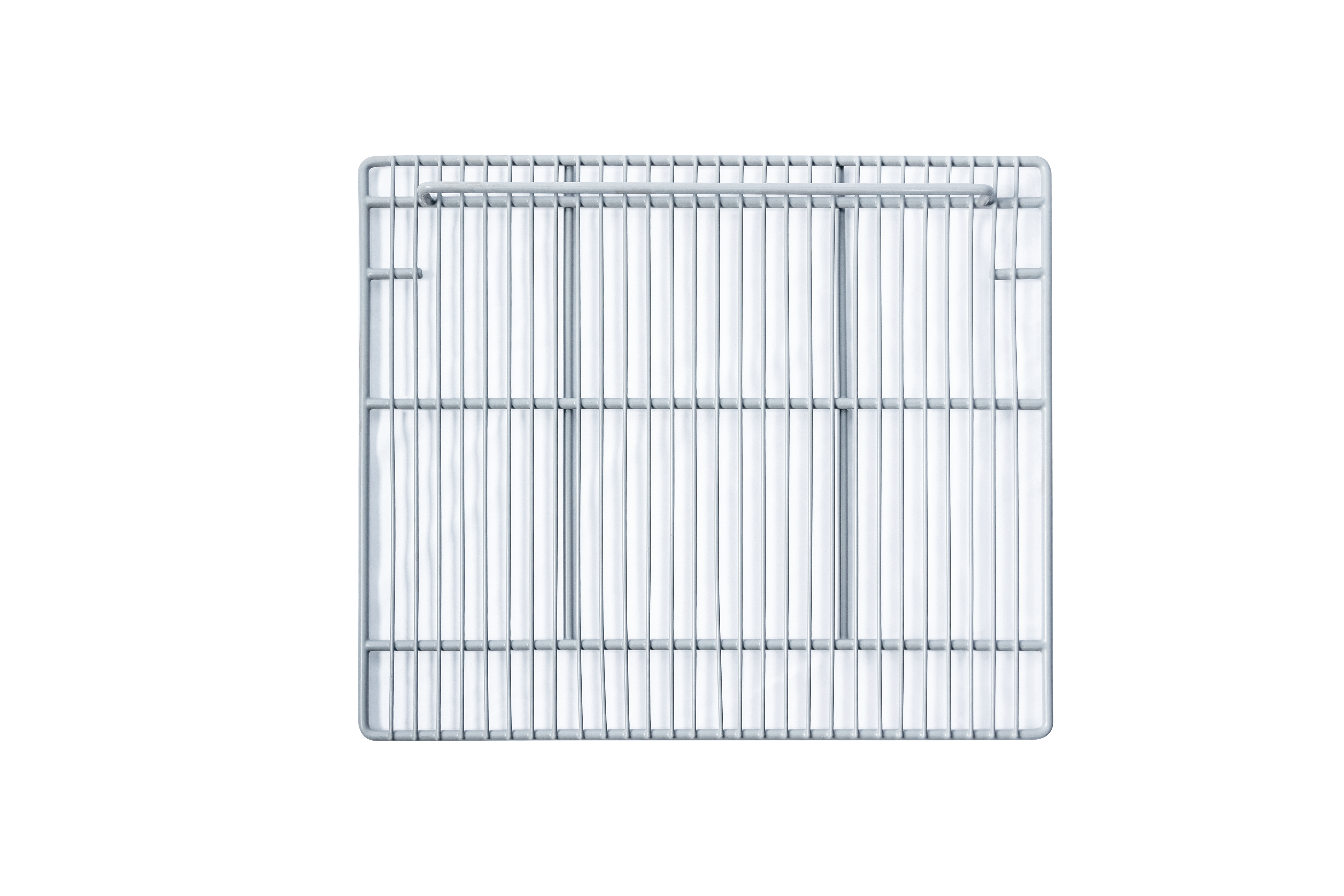 Adjustable Epoxy-coated Wire Shelf (Middle) for TSSP72- Enhance Organization with Sturdy Utility Shelf - (Gray) Commercial Refrigerator Shelf